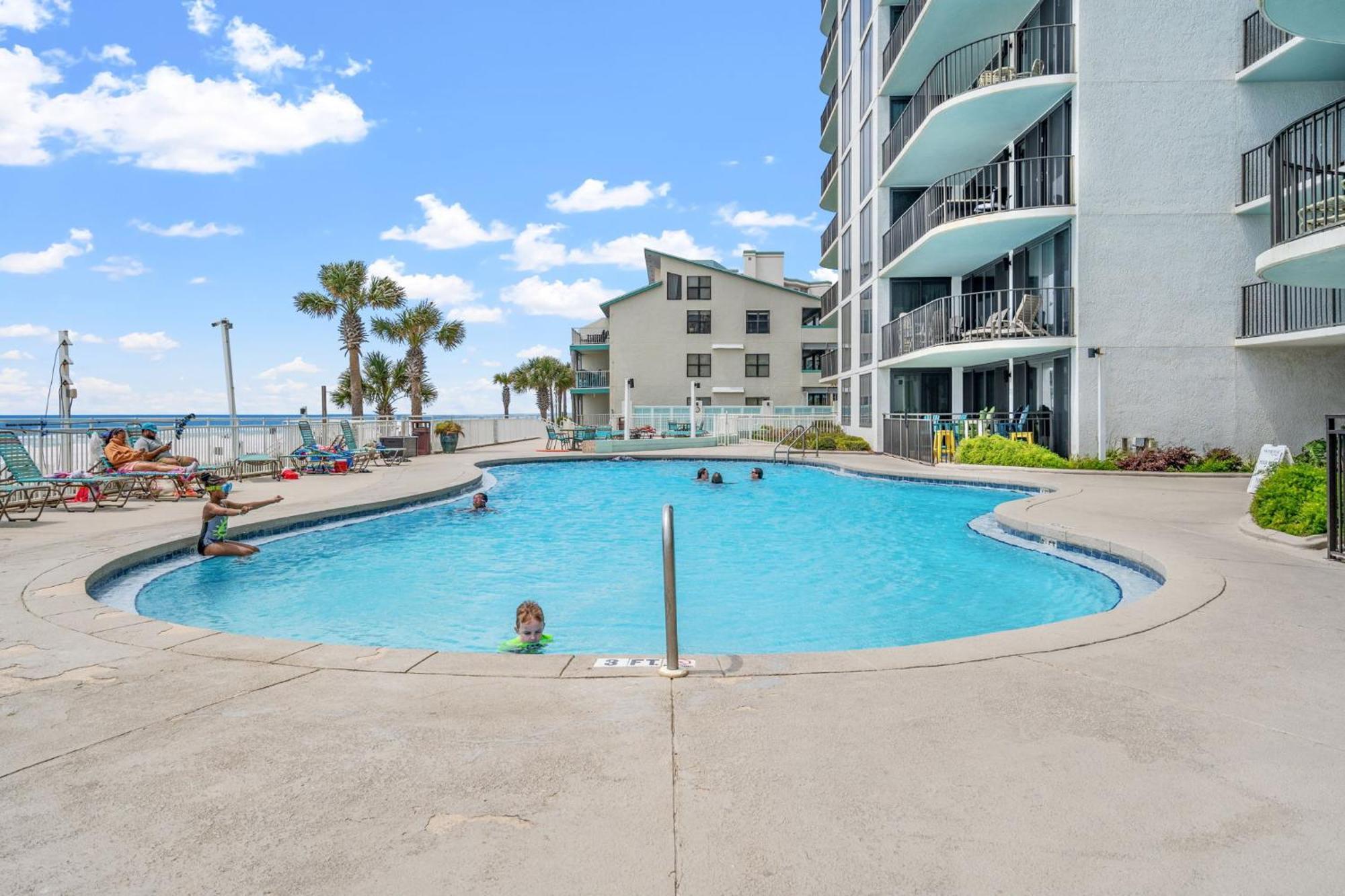 Stunning 2/2 Designer Condo W Coastal Appeal Right On The Gulf! Panama City Beach Eksteriør billede