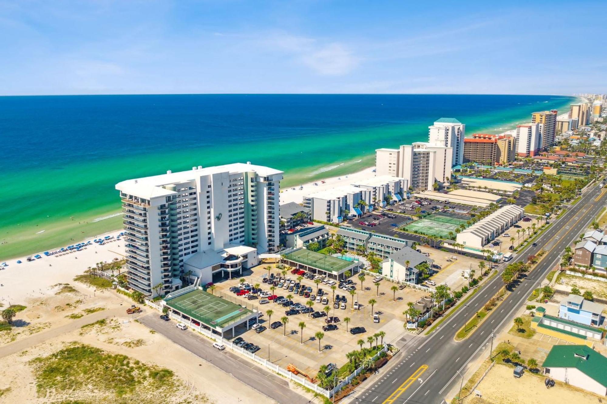 Stunning 2/2 Designer Condo W Coastal Appeal Right On The Gulf! Panama City Beach Eksteriør billede