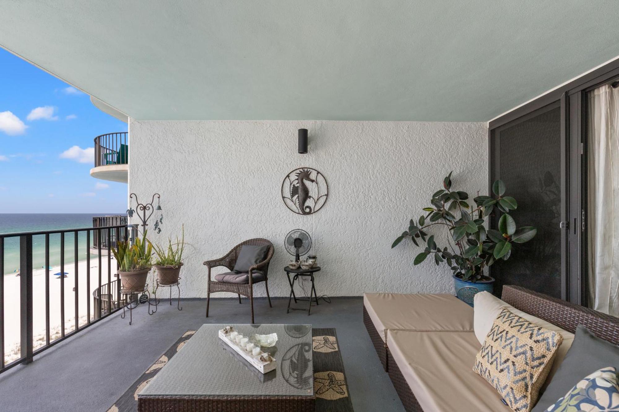 Stunning 2/2 Designer Condo W Coastal Appeal Right On The Gulf! Panama City Beach Eksteriør billede